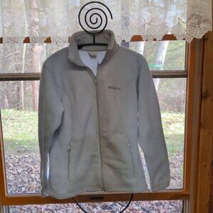Columbia Embroidered Mount Cannon Full Zip Fleece Sz L Jacket with Pockets